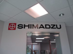 Lobby Sign Shimadzu