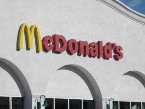 Channel letters McDonalds