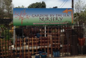 Similar nursery down the road uses us for a post and panel sign