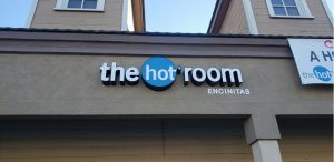 The Hot Room with a special center logo box