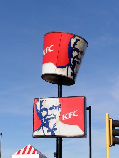 KFC is Pulling Forward - Signs For San Diego
