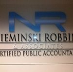 Lobby Signs Nieminski Robbins CPA