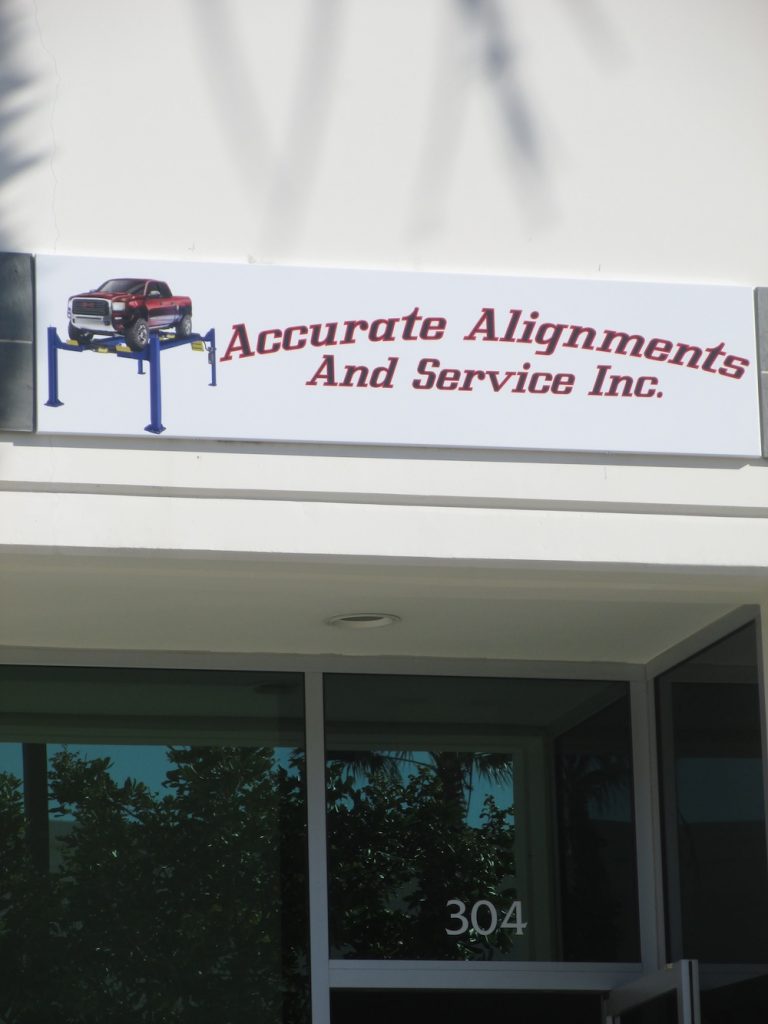 Tenant Sign Pan Sign Accurate Alignment tenant panel