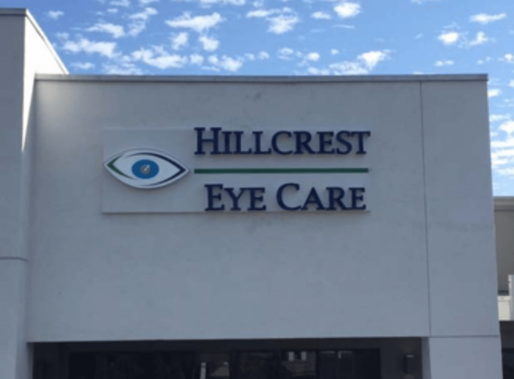 Illuminated Sign Channel Letter Hillcreast Eye Center