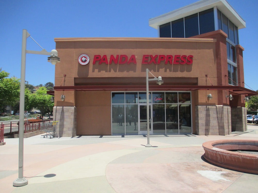 marquee letters Illuminated Sign for Franchise Panda Express Channel Letters