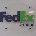 Lobby Sign for Fed Ex