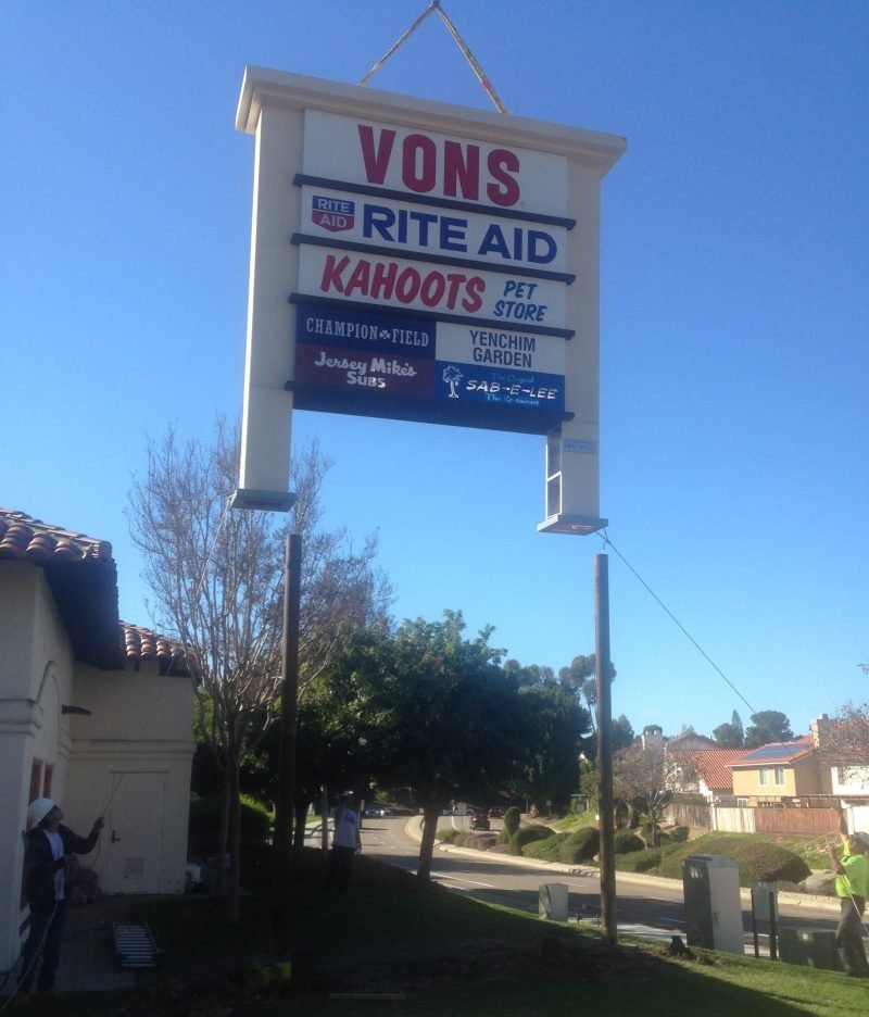 Sign Install Ground - Signs For San Diego