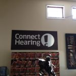 3D Letters Lobby signs for Connect hearing