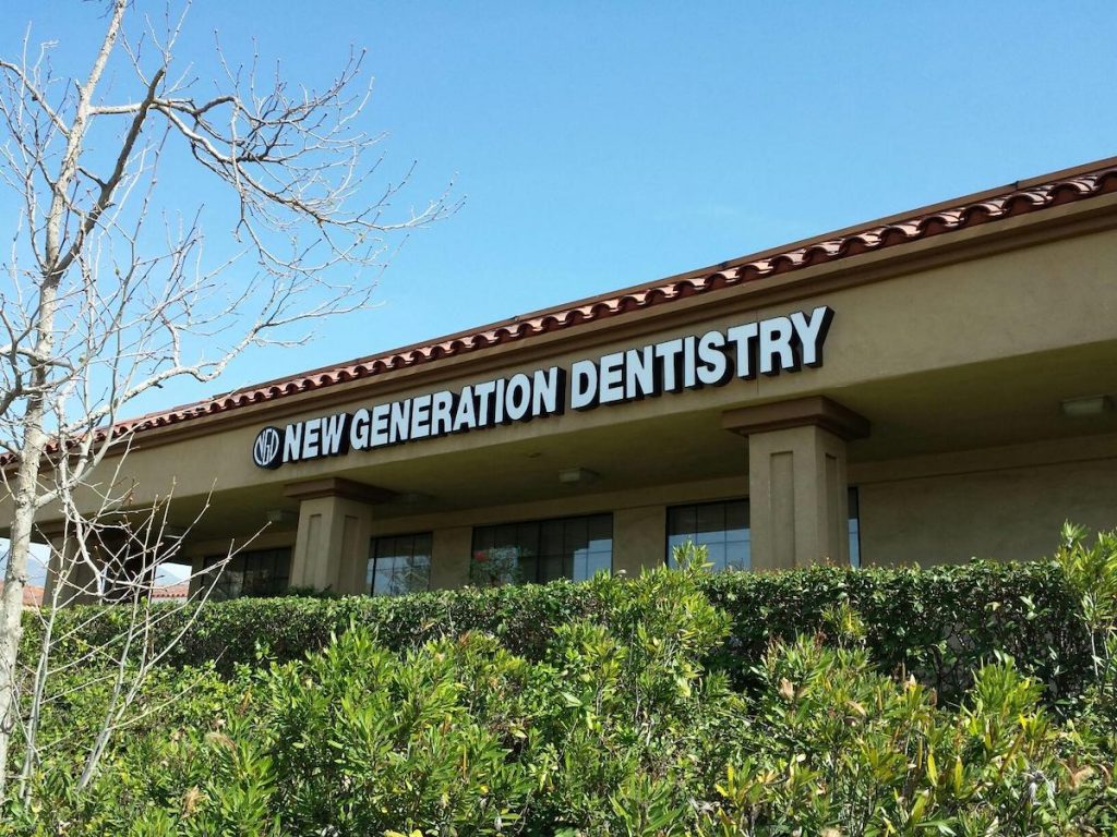 New Generation Dentistry had special parking lot and road viewablity issues
