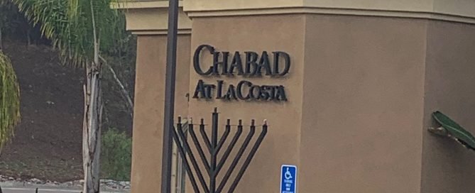 carlsbad illuminated signs for -Chabad