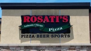 Custom LED Signs for Rosatis Pizzas Marquee Letters