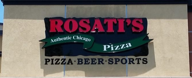 Custom LED Signs for Rosati’s Pizza's Marquee Letters