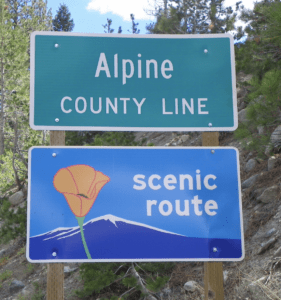 Alpine CA Signs