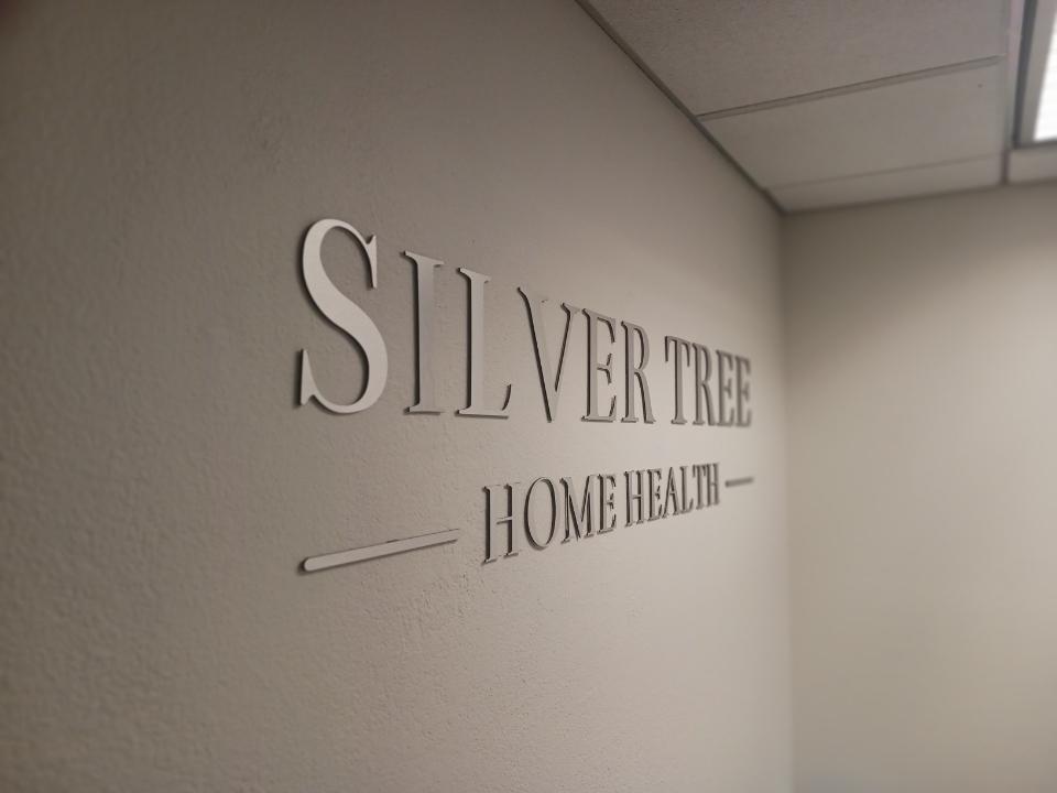 Lobby Sign Silvertree Home Healthcare