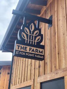 xBlade Sign Fox Point The Farm 1